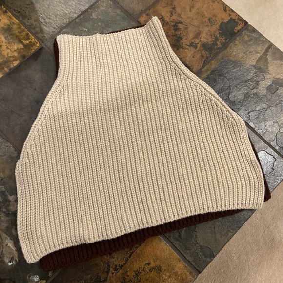 Winter  Warm Turtleneck Knitted Shawl Oversized - Picture 5 of 8